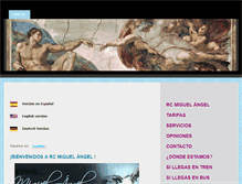 Tablet Screenshot of hostelrcmiguelangel.com